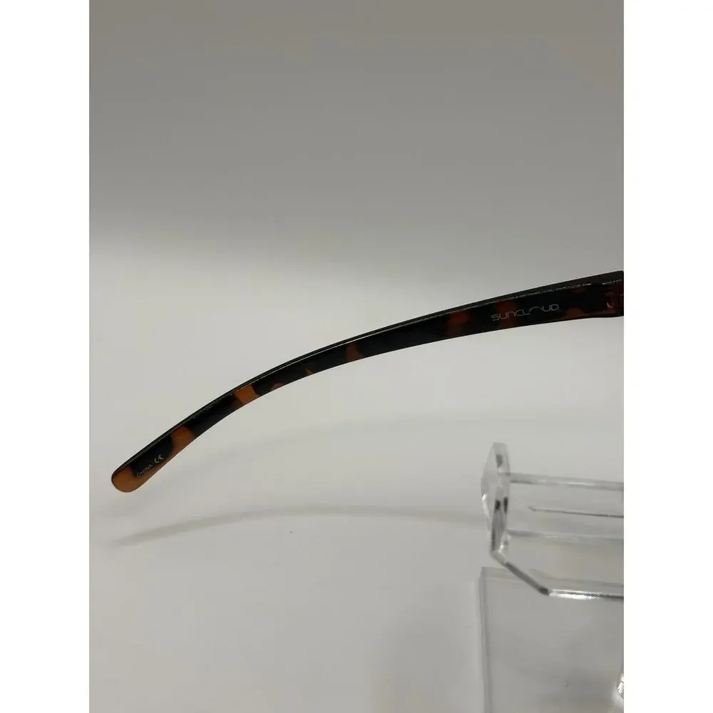 Suncloud Beyond Polarized GW Tortoise Wrap Sunglasses Brown Lenses USA